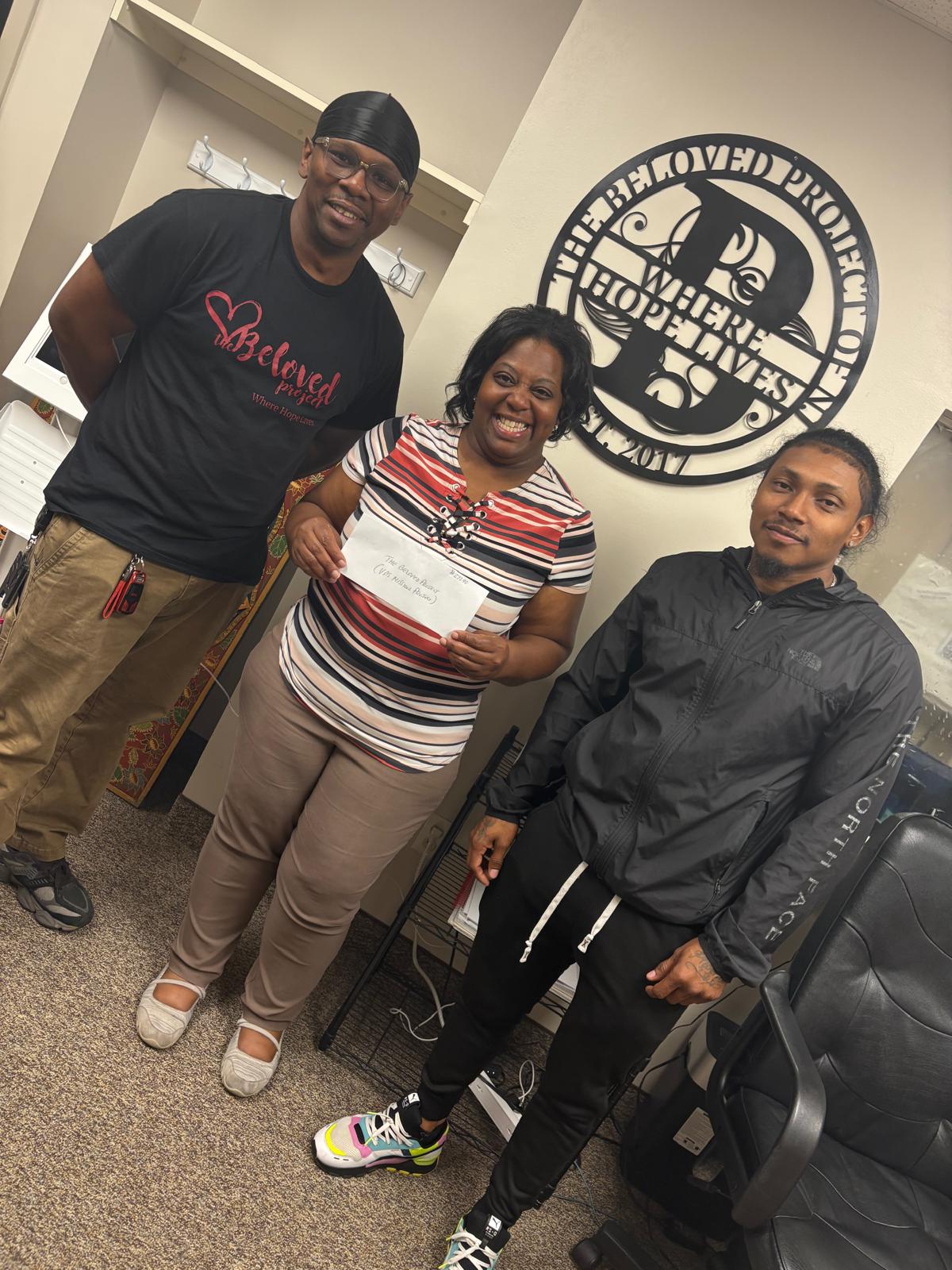 Donation from Tabernacle Baptist Church VBS Department